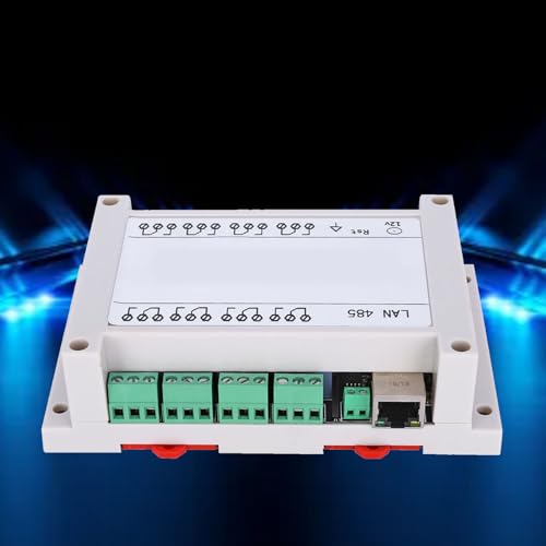 Module de commutation relais 8 canaux IP RJ45 250V 10A pour domotique - 4