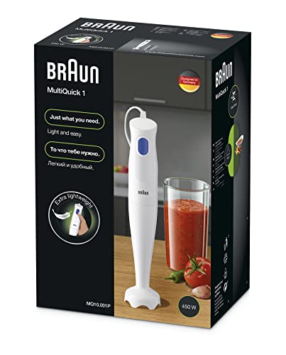Braun MultiQuick 1 MQ10.001P Minipimer Frullatore ad immersione White 5 Braun MultiQuick 1 MQ10.001P Minipimer Frullatore ad immersione White