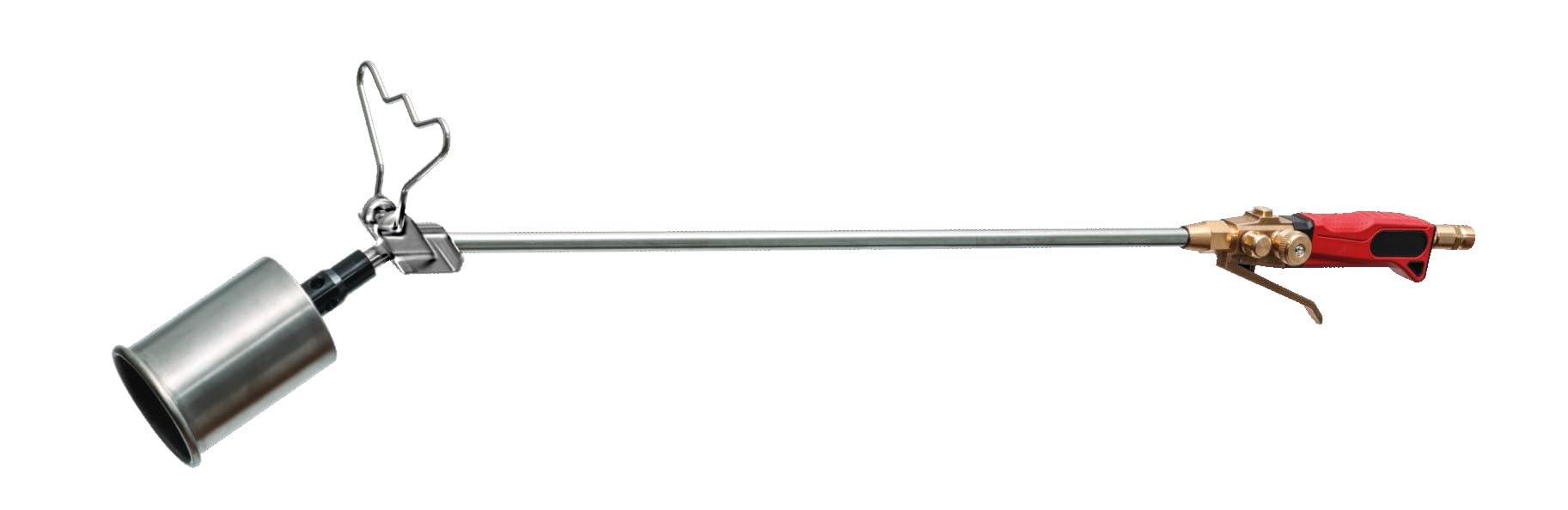ROTHENBERGER Industrial RoTitan Bruciatore Professionale ad Alte Prestazioni a Gas, Cannello ad Enorme Potenza per Saldatura Membrane Bituminose, Pellicole e Diserbo Termico