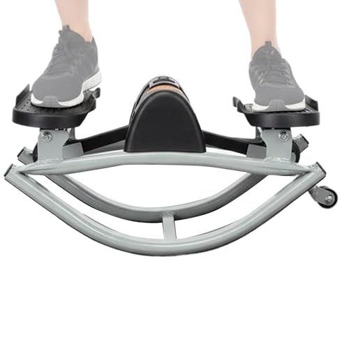 Máquina paso a paso | Equipo de ejercicio de bajo impacto para piernas y glúteos | Equipo de entrenamiento para el hogar, oficina, gimnasio