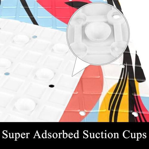 Tapis de bain antidérapant de qualité supérieure absorbant l'eau PVC