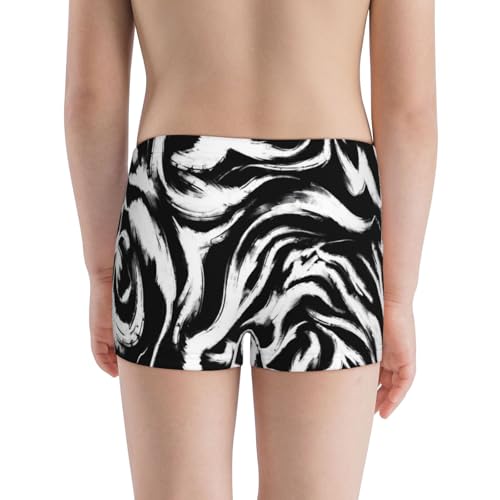 Boys' Cotton Boxer Brief Soft Underwear-Leopard And Zebra 23