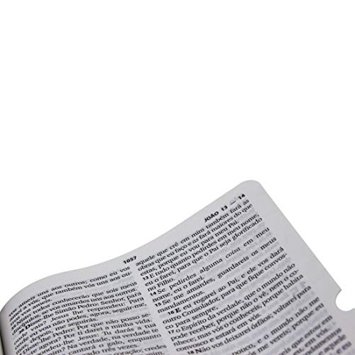 Bíblia Sagrada Letra Grande com índice digital - Couro sintético Marrom: Almeida Revista e Corrigida
