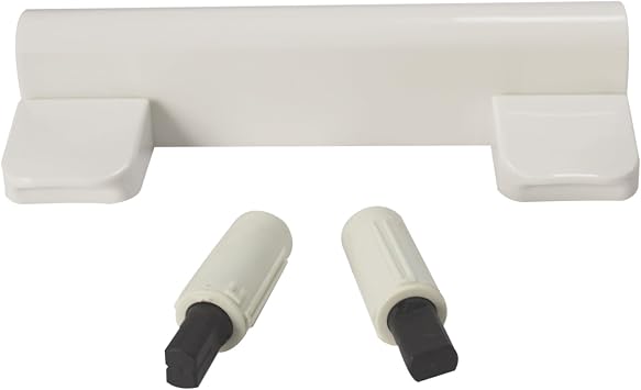 Toilet Seat Hinge Kit Replaces Parts K-1134260-0 or K-1150464-0 Hinge Assembly with Soft Close Dampers, White