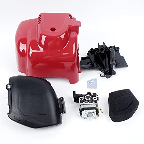 Replacement Part for M.C Carburetor Cylinder Cover for Honda GGX35 GX35NT HHT35 Lawn Mower Parts Carb Gasket Air Cleaner Cover Repair