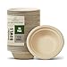 Homelance Compostable Bowls 12 OZ/350ml 150Pcs – Bamboo & Bagasse Disposable Bowls for Hot Soup-Temperature Resistant & Microwave Safe – Paper Bowls Disposable for Daily Meals 1