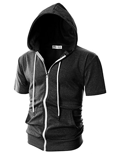 slim hoodie mens