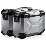 SW – Motech: Trax Adv arumipaniasisutemu Silver 37/X L for Kawasaki Versys 650 (X 15) | KFT – 08 – 518 – 70000 – Small KFT. 08.518. 70000/Small