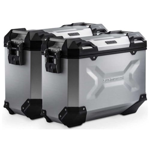 SW – Motech: Trax Adv arumipaniasisutemu Silver 37/X L for Kawasaki Versys 650 (X 15) | KFT – 08 – 518 – 70000 – Small KFT. 08.518. 70000/Small