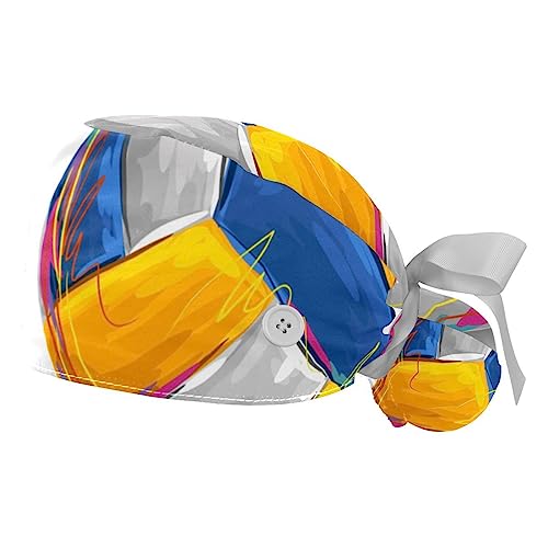 Berretti bouffant réglables et absorbants pour homme et femme