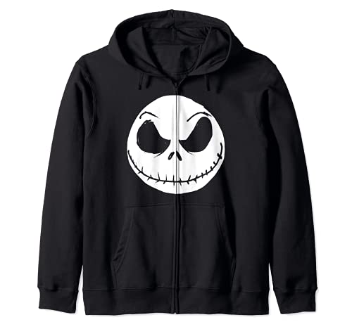 Disney The Nightmare Before Christmas Jack Skellington Face Sweat à Capuche