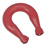 SANGER Neck Hot Water Bottle Plain, NO Cover. red - Made in Germany