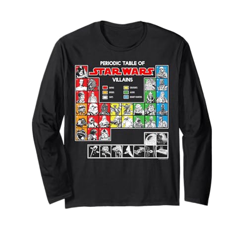 T-shirt Star Wars à manches longues style geek pour éviter les vêtements imprimés basiques