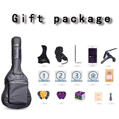 Kit de démarrage pour guitare classique pour débutant, conception de coin coupé, renforcer le faisceau sonore, cordes de… - Les Beatles, Paul McCartney, John Lennon, RIngo Starr, George Harrison Kit de démarrage pour guitare classique pour débutant, conception de coin coupé, renforcer le faisceau sonore, cordes de… – Image 4