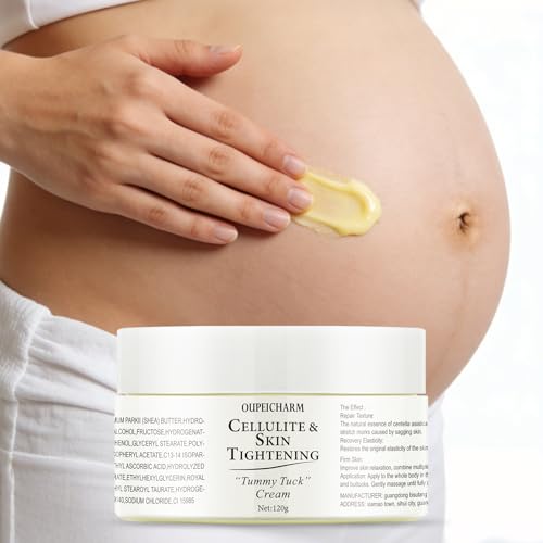 Stretch Marks Removal Cream for Pregnancy Massages Body & Reduces Scar Appearance,Gentle Stretch Marks Eradication Body Skincare Firming (120g/4.23oz)