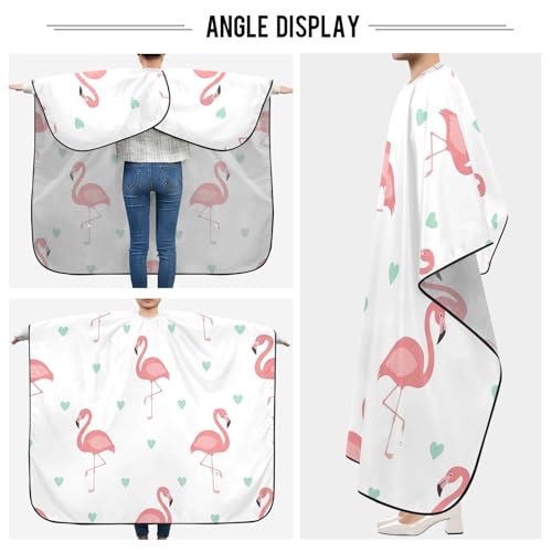 Capa de barbería impermeable para hombres Kigai Flamingo miniatura 5