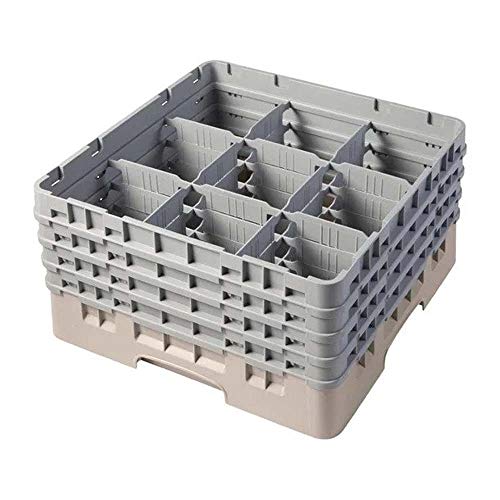 Cambro 9 Compartment Camrack, 8 1/2