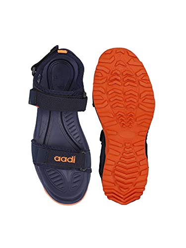 Image of AADI Men's Synthetic Leather Outdoor Casual Sandals & Floaters