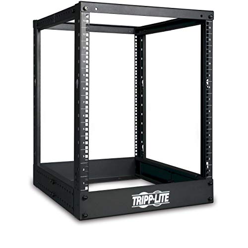 Amazon Crazy 🔥 Deals Tripp Lite 13U 4-Post Open Frame Rack, Network Equipment Rack, 1000 lb. Capacity (SR4POST13),Black