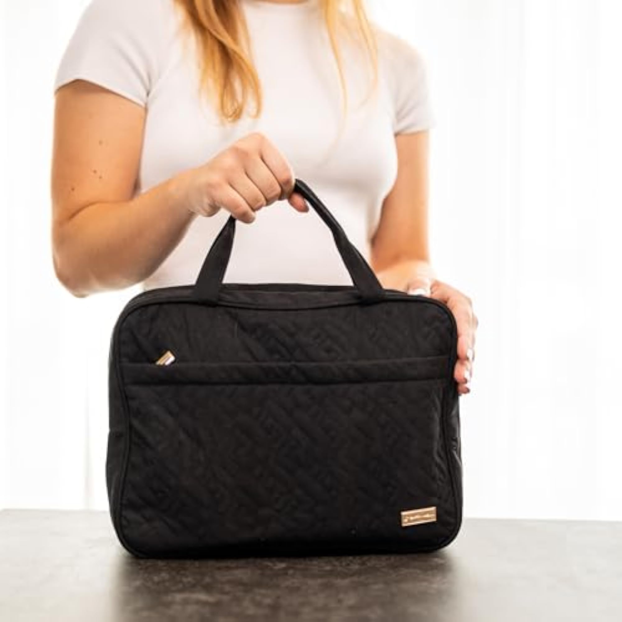 Toiletry Bag with Hanging Hook, Water-Resistant