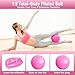 Home Pilates Kit for Women - 12 inch Pilates Ring, 9 inch Ball & Resistance Bands Set, Complete Pilates Equipment with Figure 8 Band, Hip Belt & Accessories for Beginners' Home Workouts