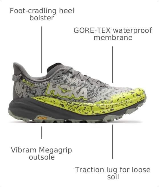 Image of Hoka Mens Speedgoat 6 Mid GTX