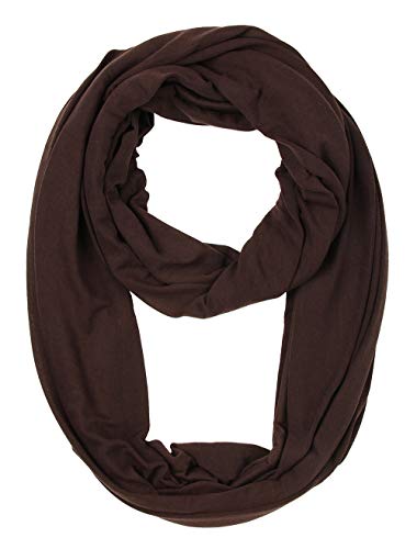 corciova Cafe Noir Soft Girl Women Infinity Wrap Stretchy Jersey Knit Sleep Head Circle Scarf...