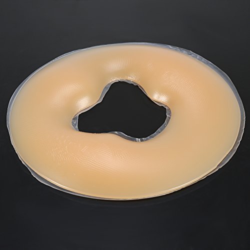 Wakects Silikon-Gel-Gesichtsmassage-Tisch, 4 Farben, wiederverwendbar, für Schönheitssalon, SPA 30 x 1,8 cm (Hautfarbe)