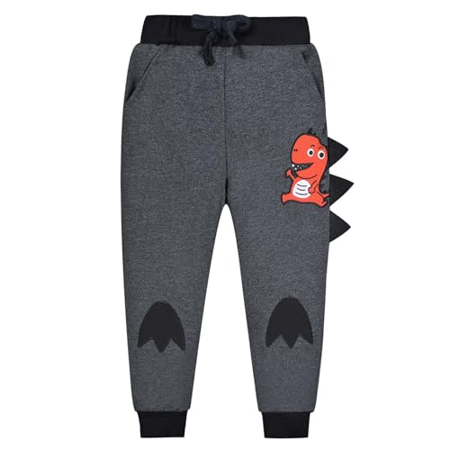 Toddler Boy Girl Cartoon Pattern Sweatpants Cotton Drawstring Elastic Waist Sport Jogger Pants with Pocket Girls