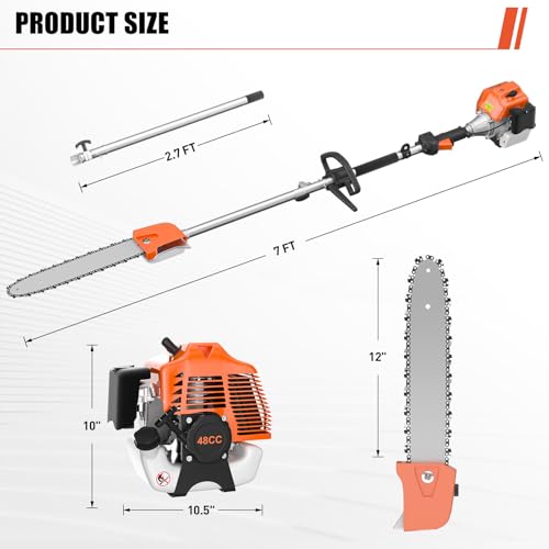 Baotree 48CC Gas Pole Saw