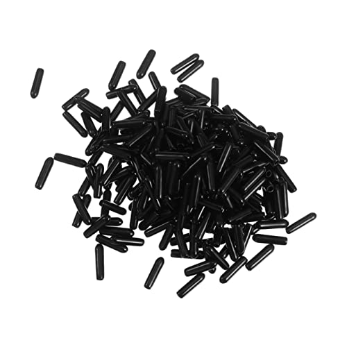 NAMOARLY 3sets Duct End Cap Flexible End Caps for Kitchen/Wood Floor Screw Thread Protectors Metal Chair Tips Furniture 250pcs*3