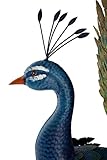 Green Jem Pfau Metall Garten Dekoration, Mehrfarbig, 25 x 64 x 64 cm - 5