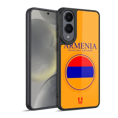 Coque Samsung S25 Edge Arménie antichoc gel renforcé Head Case Designs drapeau arménien