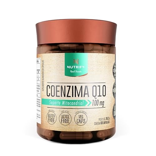 Nutrify - Coenzima Q10 100mg por Dose 60 Cápsulas