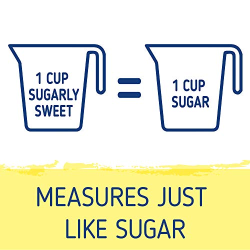 SUGARLY SWEET Zero Calorie Granulated Sweetener with Sucralose, Baking Blend, Sugar Substitute, Sugar Alternative, 1.5 Pound Bag (24 Ounces)