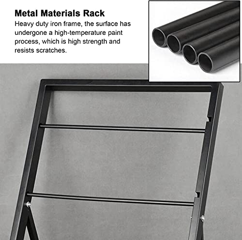 Ribbon Storage Organizers Rack Craft Ribbon Storage Rack Stand Black, Metal Flower Packaging Ribbons Organizer Holder For Store/Diy Sewing Thread, Wrapping Ribbon Display Rack #TOP3