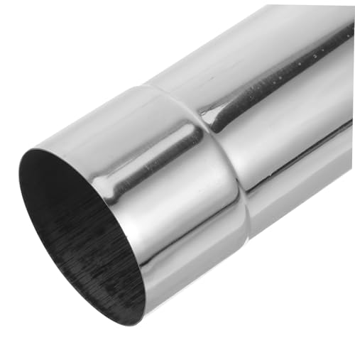 Supvox Ersatz-ofenrohr Für Campingkocher Edelstahl Kaminrohr Gerade Verlängerung 76 Mm X 424 Mm Einfache Montage