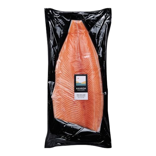 [Sold by Weight] Akaroa Salmon Fresh New Zealand King Salmon - Fillet 1.1kg