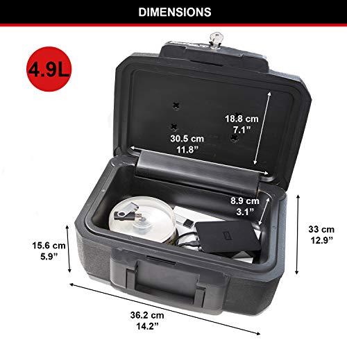 Master Lock Fireproof Security Safe [Fire & Water Resistant] [Small] - H0100Eurhr0 - For Id Papers, Pictures, Small Electronics, Storage Devices #TOP5