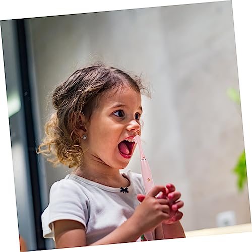 Homoyoyo Elektrische Zahnbürste für Kinder Cartoon Design Ergonomisches Sanfte Borsten für Zahnpflege von Kleinkindern – Bild 8