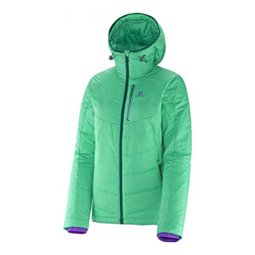 Veste à capuche isolée Salomon femme chaude et légère pour affronter l'hiver