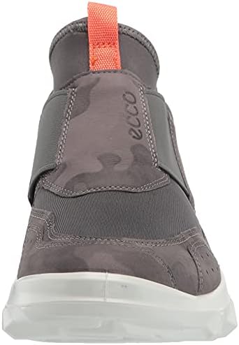 ECCO Women's MX Low Slip On Sneaker, Titanium/Magnet, 8-8.5 | Image 1