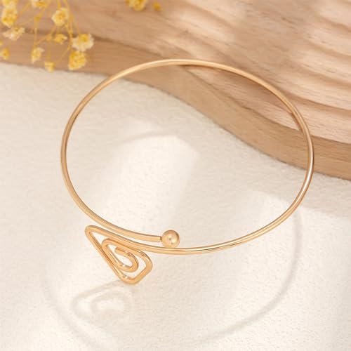 Image of Long tiantian Gold Arm Cuff Upper Arm Armband Greek Goddess Costume Jewelry