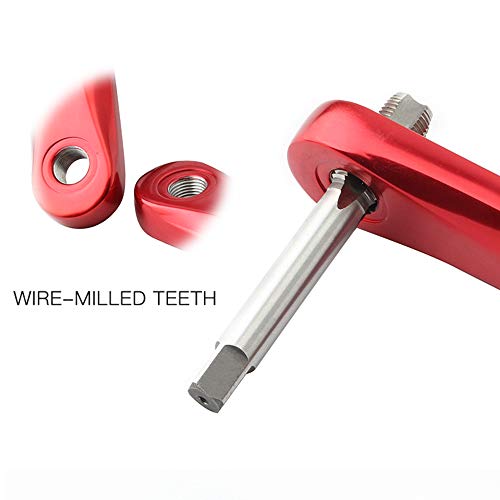 Pedal Tap, Andoer Conjunto de torneiras de rosca de aço para pedais de bicicleta