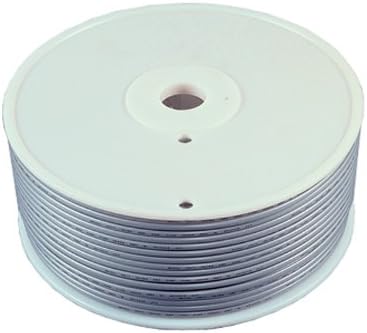 Allen Tel AT4CLC Flat Cord 4 Conductors, 1000-Foot Length Bulk Line Cordage, Satin Silver
