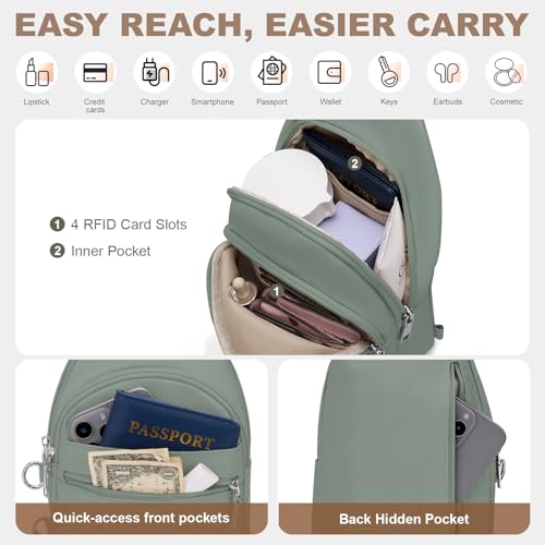 SYTRAH Anti-Theft Waterproof Sling Bag