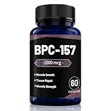 MUPUFU BPC-157 Capsules 1000 MG, Non-GMO, Gluten Free, Balanced Dietary Supplement with Vitamins and Minerals, Supports Overall Wellbeing, 60 Capsules.