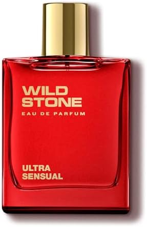 Wild Stone Ultra Sensual Eau De Parfum | 3.38oz,100 ml | Luxury EDP Perfume for Men | Intense Long Lasting Premium Fragrance| 100% Liquid Scent