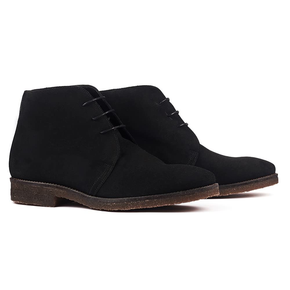 Chaussures réhaussantes pour Homme avec Semelle Augmentant la Taille jusqu'à 7cm. Fabriquées en Peau. Modèle Alexandro