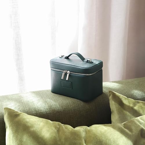 ETOILE - Mini Vanity Case Forest - Stylish Travel Makeup Bag Organizer With Removable Dividers 6